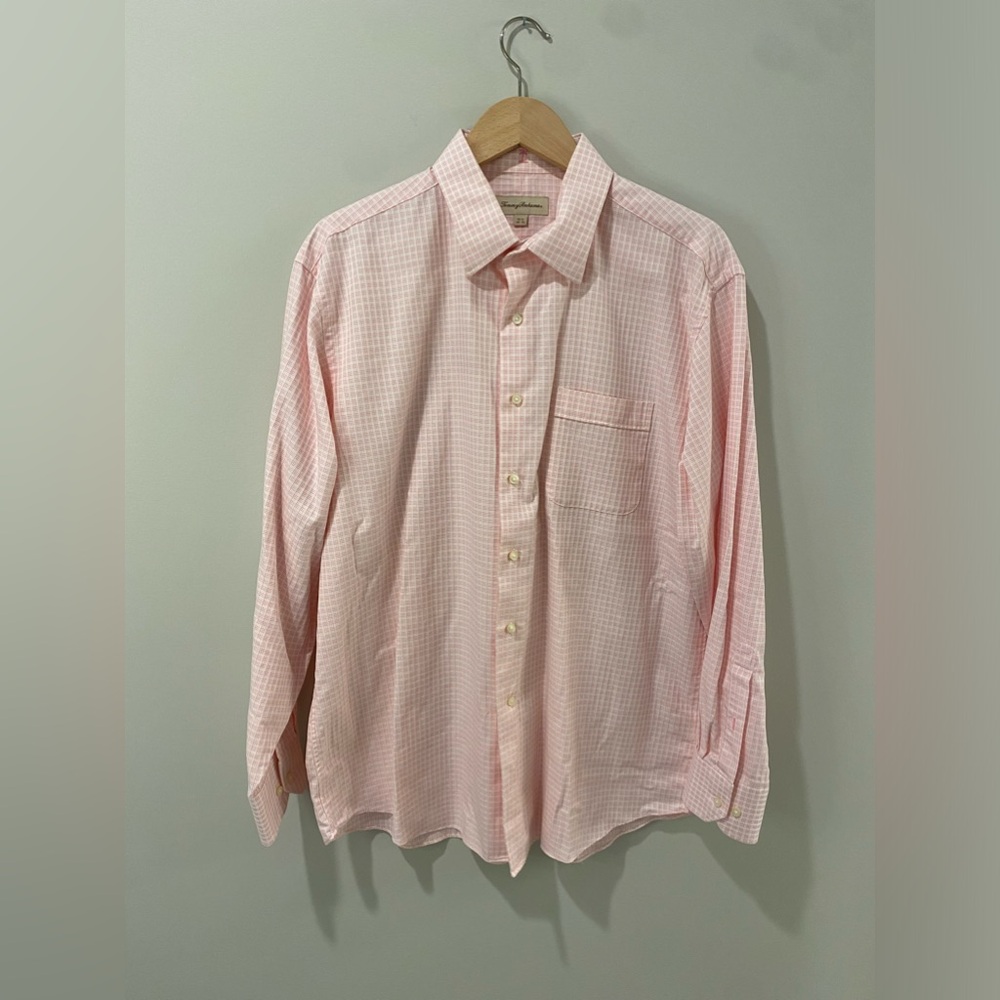 Men’s - Tommy Bahama Pink Button Down Shirt